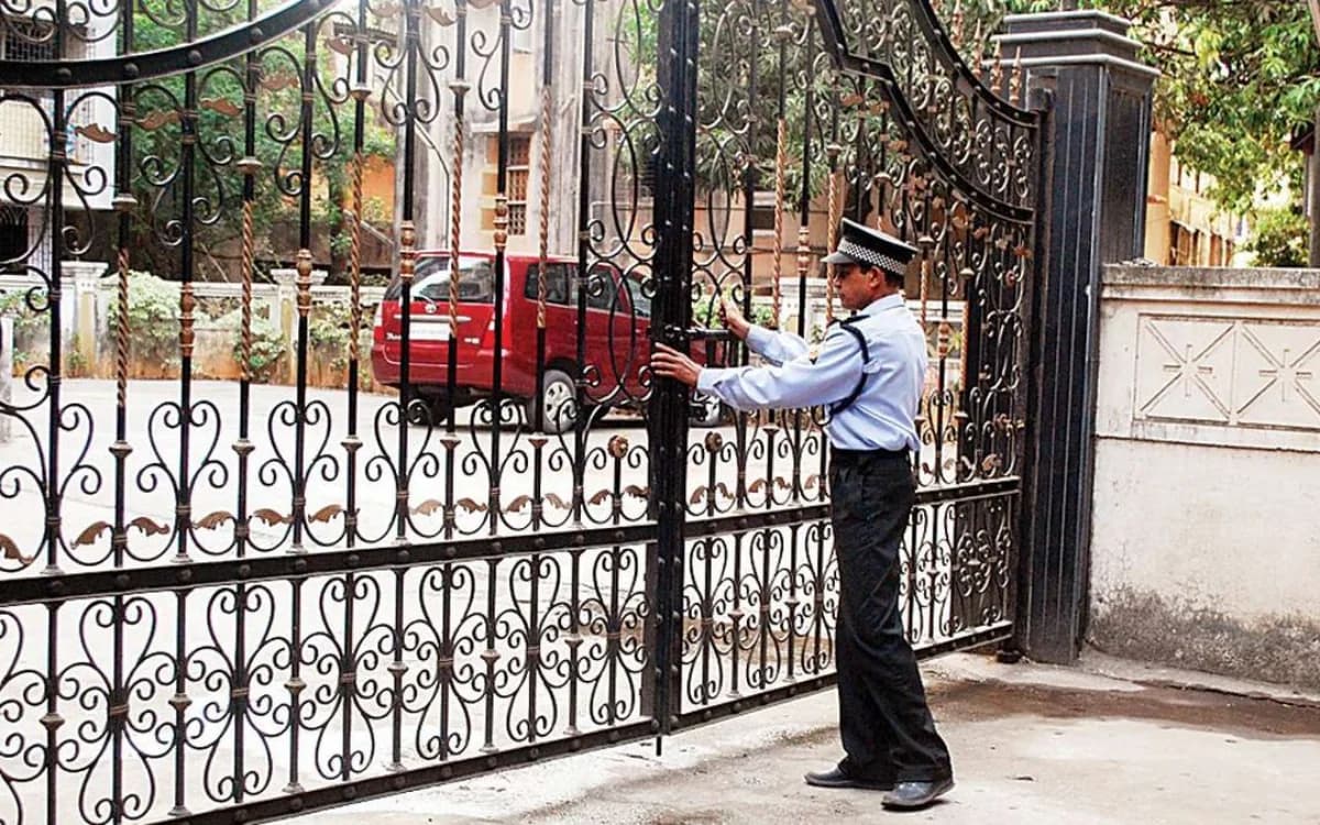 Why are residential area security guards always in the news?
